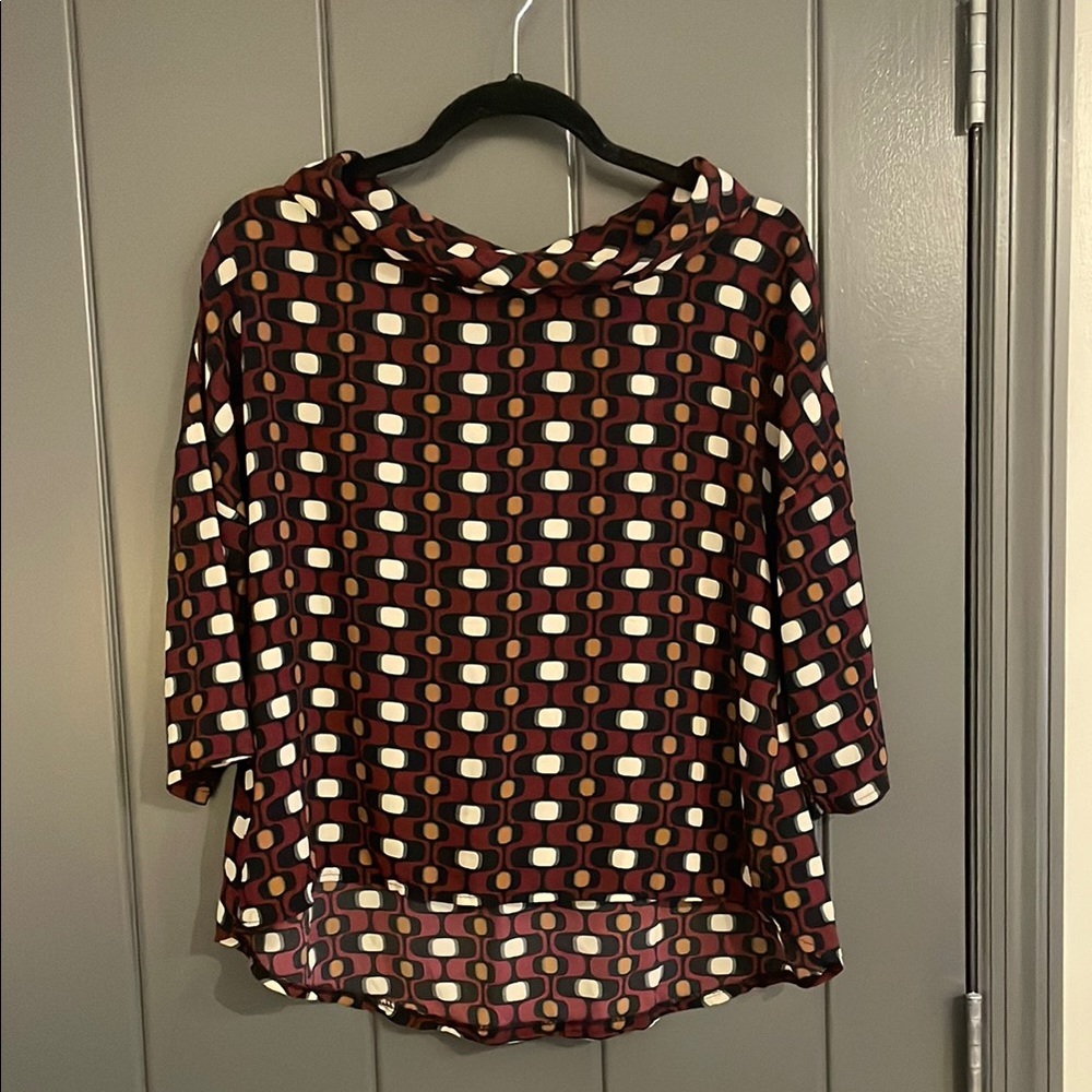✨LAST ACT!!! Geometric Patterned Women's Top
